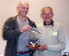 David Ward wins the Bill Alston Trophy. Presented by Ian Alston